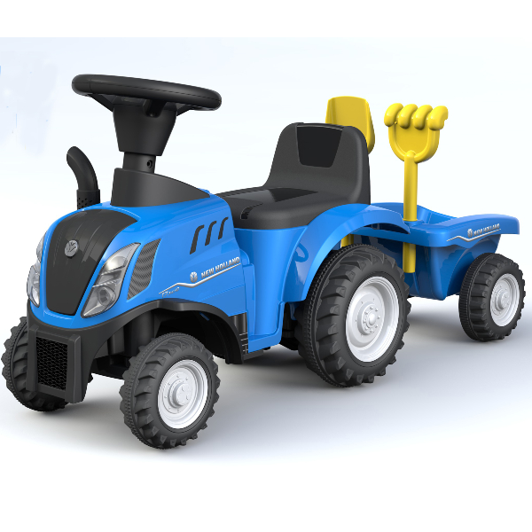 Happy Baby loopauto Tractor - blauw